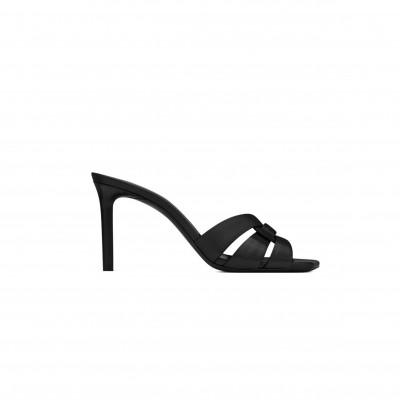YSL TRIBUTE MULES IN SMOOTH LEATHER 650986DWE001000